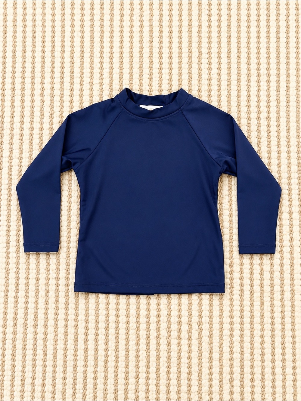 Minnow Navy Long Sleeve Rash Guard Swim Top Size 1 Made in California
